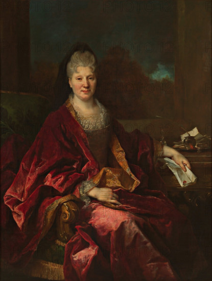 Portrait of Marquise de la Roche Boussau. Creator: Largillière, Nicolas, de (1656-1746).