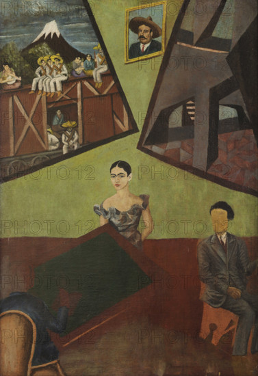 Pancho Villa y la Adelita, c1927. Creator: Kahlo, Frida (1907-1954).