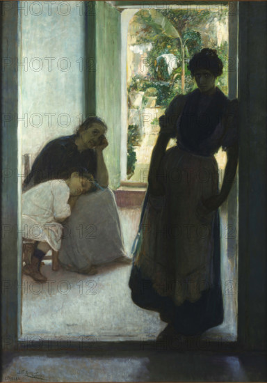 Lovesickness (Mal de Amores), 1905. Creator: Romero de Torres, Julio (1874-1930).