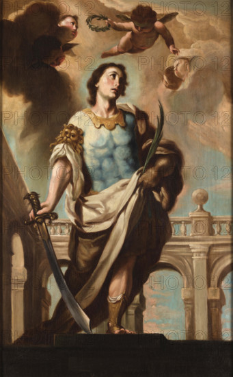 Saint Acisclus, 1712-1713. Creator: Palomino de Castro y Velasco, Acisclo Antonio (1655-1726).