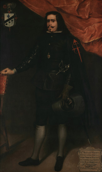 Portrait of don Bernabé de Ochoa y Chinchetru, 1661. Creator: Alfaro y Gámez, Juan de (1643-1680).