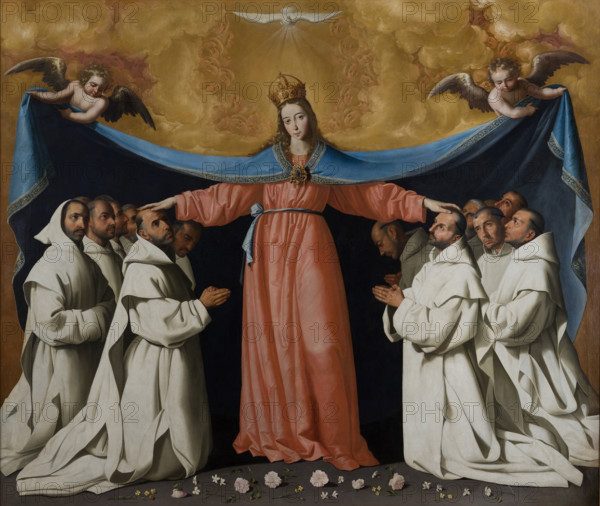 Virgin of the Carthusians, 1650-1660. Creator: Zurbarán, Francisco, de (1598-1664).