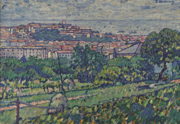 Landscape of Trieste, 1912. Creator: Marussig, Pietro (1879-1937).