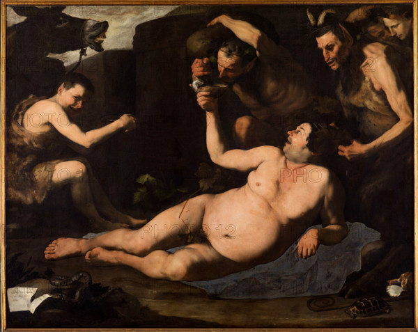 Drunken Silenus, 1626. Creator: Ribera, José (Jusepe), de (1591-1652).