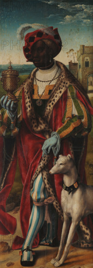 The Adoration of the Magi (Triptych, right panel), c1515. Creator: Cleve, Joos van (ca. 1485-1540).
