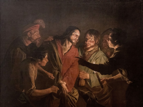 The Taking of Christ, 1632-1635. Creator: Stomer, Matthias (ca.1600-after 1650).