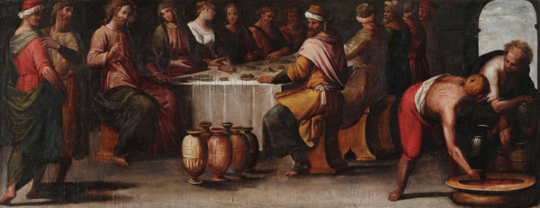 The Wedding Feast at Cana, c1610. Creator: Balducci, Giovanni (1560-1631).