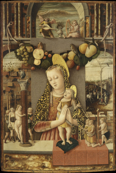 Madonna of the Passion, 1455-1460. Creator: Crivelli, Carlo (c. 1435-c. 1495).