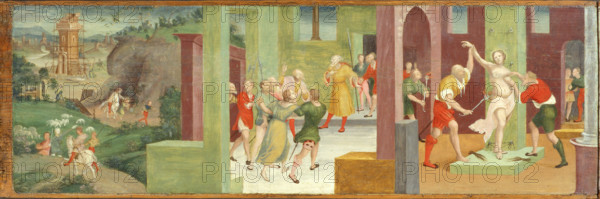 The Legend of Saint Barbara, Between 1524 and 1530. Creator: Giolfino, Niccolò (Nicola) (1476-1555).