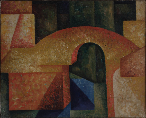 Untitled (Bridge) , 1914. Creator: Souza-Cardoso, Amadeo de (1887-1918).