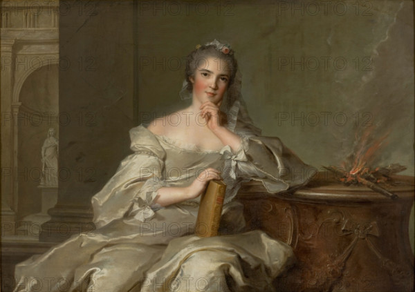 Anne Henriette of France (1727-1752) - The Fire, 1751. Creator: Nattier, Jean-Marc (1685-1766).
