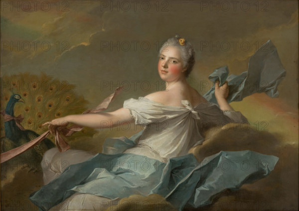 Marie Adélaïde of France (1732-1800) - The Air, 1751. Creator: Nattier, Jean-Marc (1685-1766).