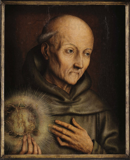 Saint Bernardino of Siena, c1515-1520. Creator: Massys, Quentin .