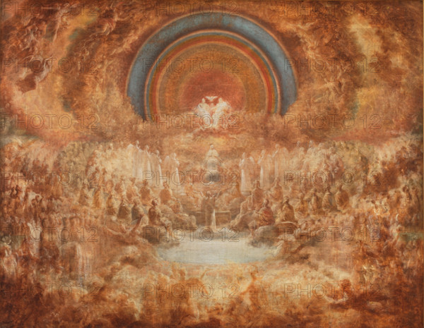 The Coronation of the Virgin, Early 19th century. Creator: Sequeira, Domingos de (1768-1837).