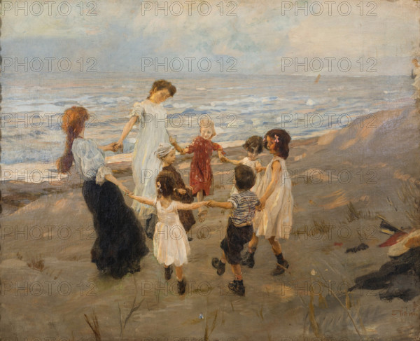 Round dance, 1906. Creator: Tito, Ettore (1859-1941).