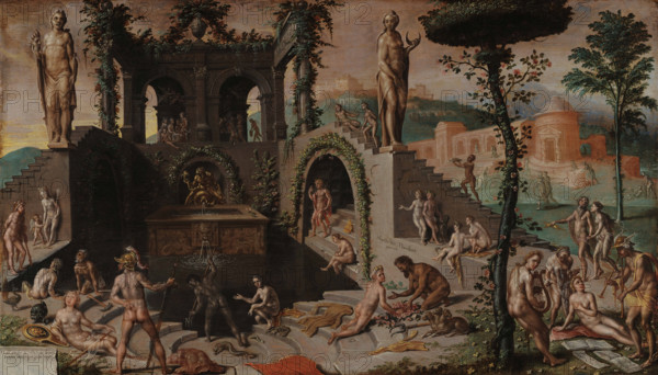 The Gods of the Olympus, 1556. Creator: Heemskerck, Maarten Jacobsz, van (1498-1574).