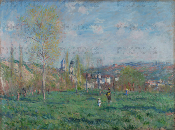 Spring in Vetheuil, 1880. Creator: Monet, Claude (1840-1926).