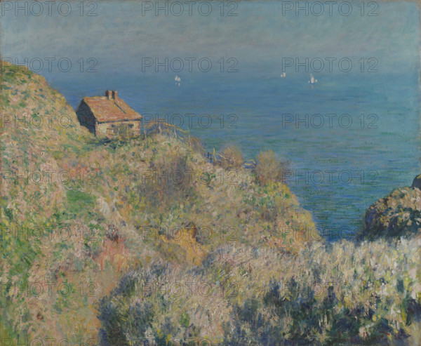 The Fisherman's House, Varengeville, 1882. Creator: Monet, Claude (1840-1926).