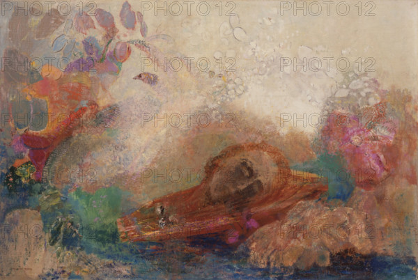 The Death of Orpheus, c1908-1910. Creator: Redon, Odilon (1840-1916).