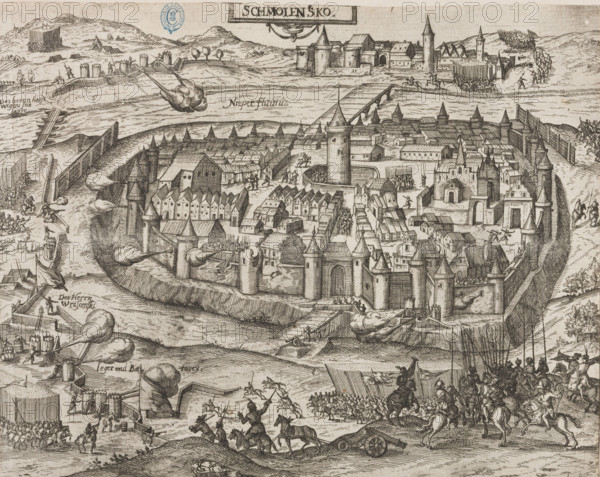 The Siege of Smolensk, 1609-1611, 1610. Creator: Keller, Georg (1568-1634/40).