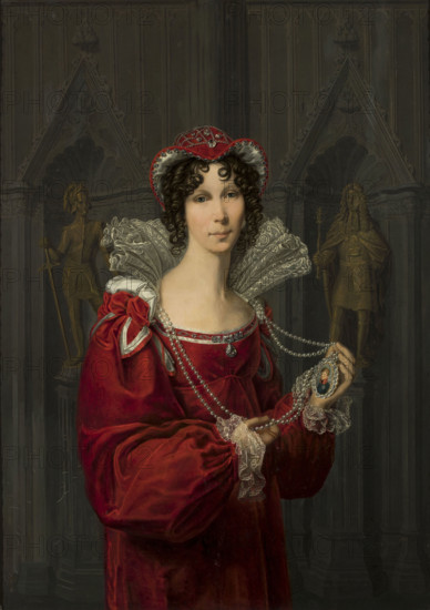 Friederike Luise Wilhelmine of Prussia (1774-1837), Queen of the Netherlands, c1815. Creator: Bury, Friedrich (1763-1823).