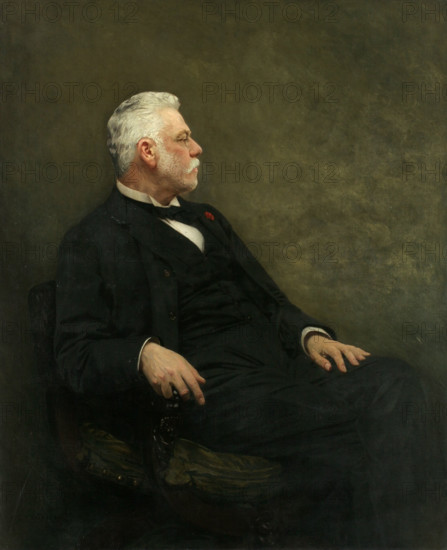 Portrait of Heinrich Liebieg, c1896-1899. Creator: Charlemont, Eduard (1848-1906).