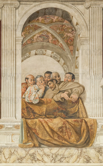 Hasekura's embassy to the Pope Paul V, 1616. Creator: Tassi, Agostino (1578-1644).