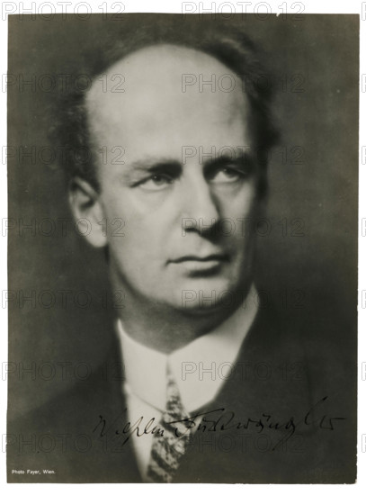 Portrait of Wilhelm Furtwängler (1886-1954), c1924. Creator: Fayer, Georg (1892-1950).