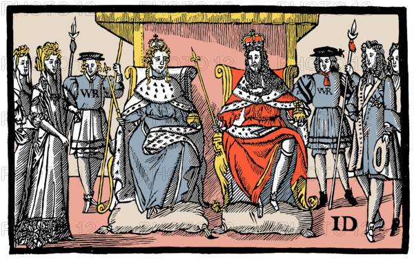 The Protestants Joy: or, An Excellent New Song on the Glorious. Coronation of King William..., 1869. Creator: Anonymous.