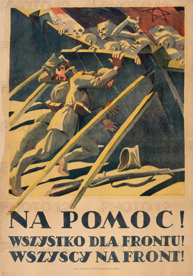 Help!, 1920. Creator: Bartlomiejczyk, Edmund Ludwik (1885-1950).