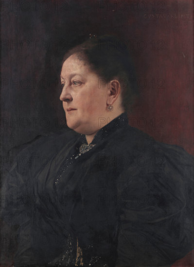 Portrait of Mathilde Trau, 1893. Creator: Klimt, Gustav (1862-1918).