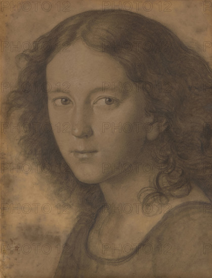 Felix Mendelssohn Bartholdy (1809-1847) at age 12, c1821. Creator: Begas, Carl Joseph (1794-1854).