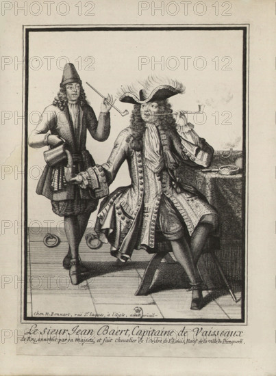 Portrait of Jean Bart (1650-1702). Creator: Anonymous.