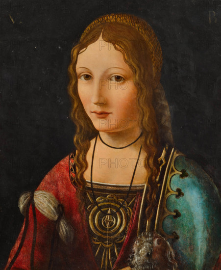 Portrait of a noblewoman. Creator: Boltraffio, Giovanni Antonio (1467-1516).