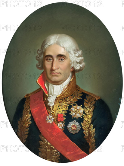 Portrait of Jean Jacques Régis de Cambacérés (1753-1824), Herzog von Parma. Creator: Fantin-Latour, Theodore (1805-1872).