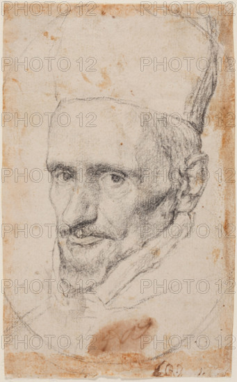 Portrait of Cardinal Gaspar de Borja y Velasco, 1643-1645. Creator: Velàzquez, Diego (1599-1660).