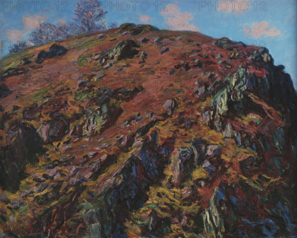 Le BlocPaysage de la Creuse, 1889. Creator: Monet, Claude (1840-1926).