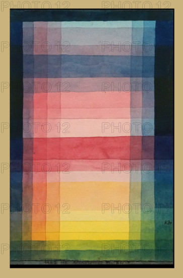 Architecture of the Plain, 1923. Creator: Klee, Paul (1879-1940).
