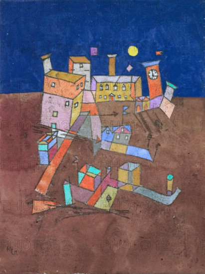 Part of G., 1927. Creator: Klee, Paul (1879-1940).
