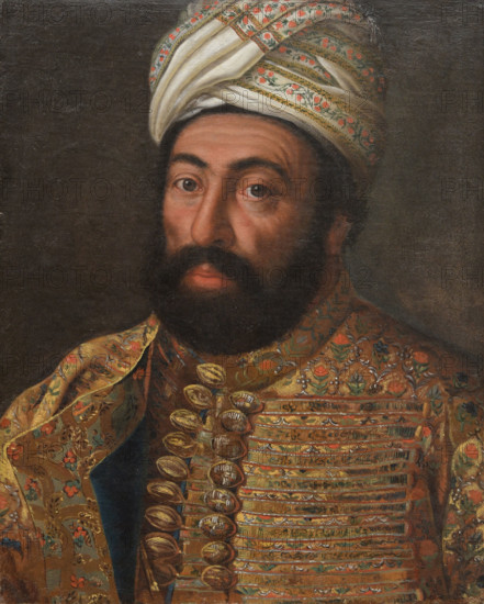 Teimuraz II (1700-1762), King of Kakheti, 1761. Creator: Antropov, Alexei Petrovich (1716-1795).