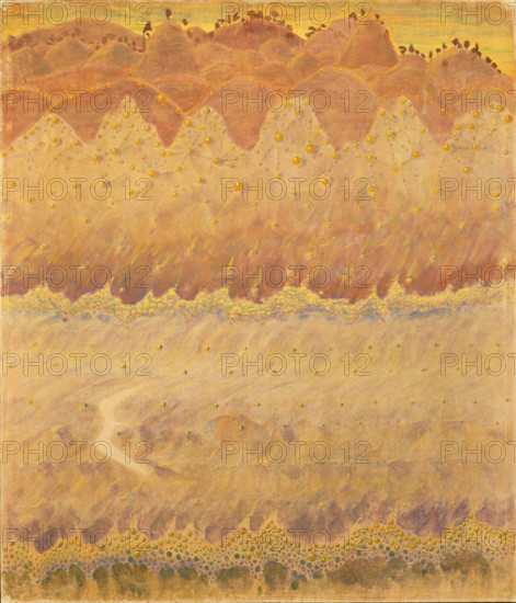 Sonata No. 5 (Sonata of the Sea). Allegro, 1908. Creator: Ciurlionis, Mikalojus Konstantinas (1875-1911).