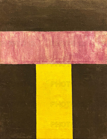 Non-Objective Composition. Color Painting, 1917. Creator: Rozanova, Olga Vladimirovna (1886-1918).