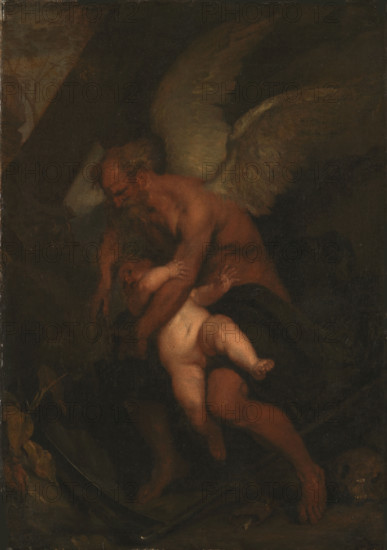 Time Clipping Cupid's Wings. Creator: Dyck, Sir Anthonis van, (after) .