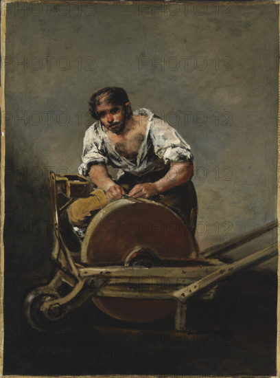 The Knife-Grinder ("El Afilador"), Between 1808 and 1812. Creator: Goya, Francisco, de (1746-1828).