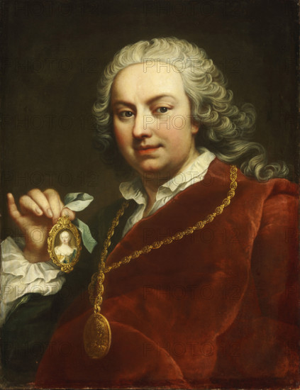 Self-portrait, Early 1740s. Creator: Mijtens (Meytens), Martin van, the Younger (1695-1770).