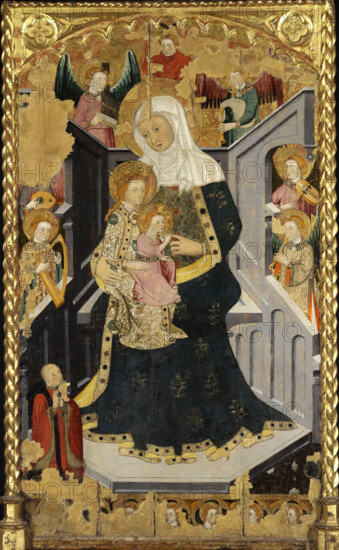 Saint Anne with the Virgin and Child, c1408. Creator: Vall, Pere (active 1405-1410).