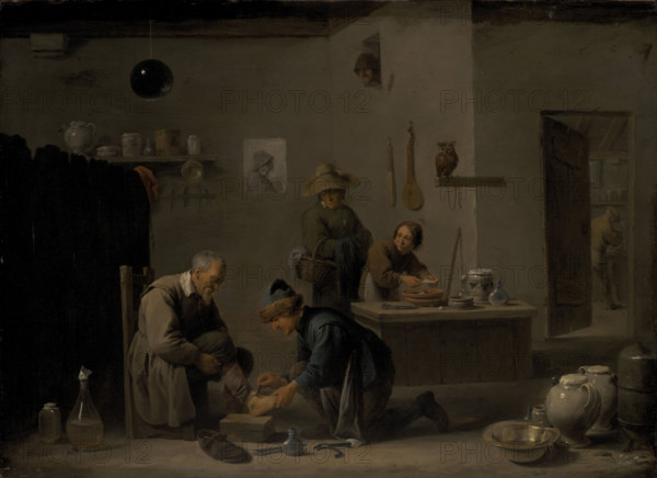 At the village doctor, 1636. Creator: Teniers, David, the Younger (1610-1690).