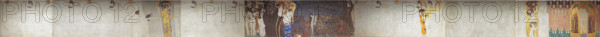 The Beethoven Frieze , 1901. Creator: Klimt, Gustav (1862-1918).