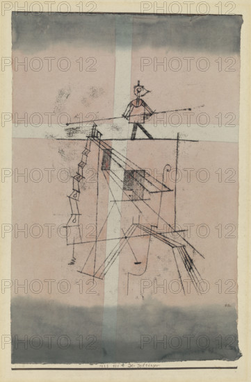 Tightrope Walker, 1923. Creator: Klee, Paul (1879-1940).