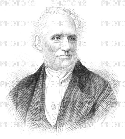 The late Rev. J. H. Hinton, of Bristol, 1874. Creator: Unknown.
